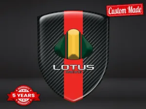 Lotus Pegatinas En Relieve Alta Calidad Profesional Personalizable